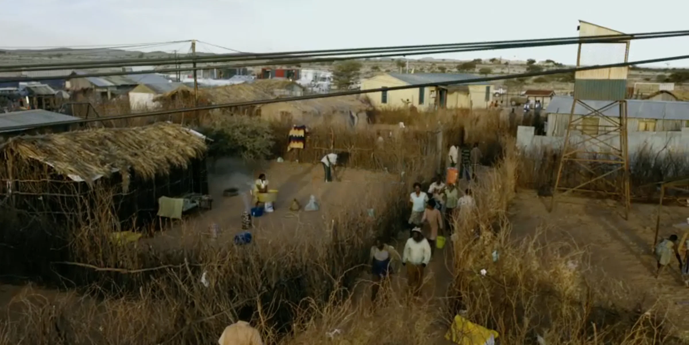 The Good Lie production design — Kakuma Build