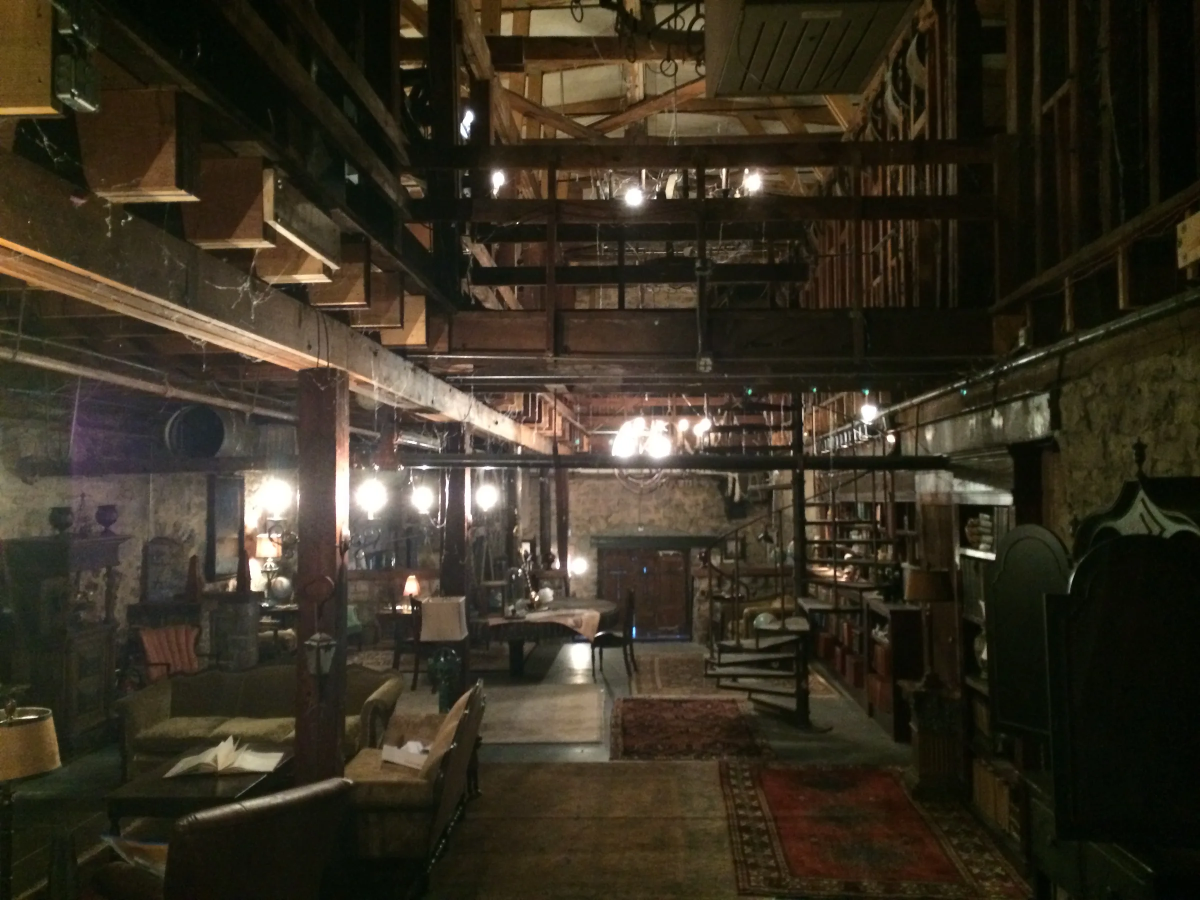 Constantine production design — Mill House