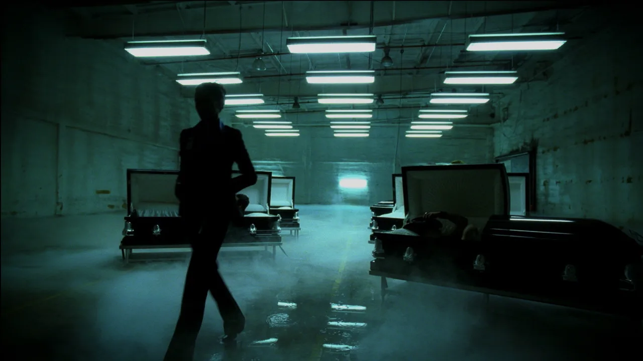 Losers production design — Morgue