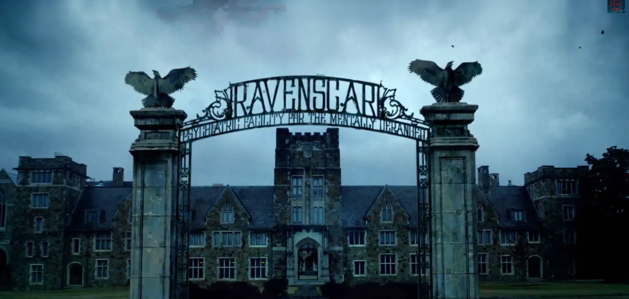 Constantine production design — Ravenscar Entrance