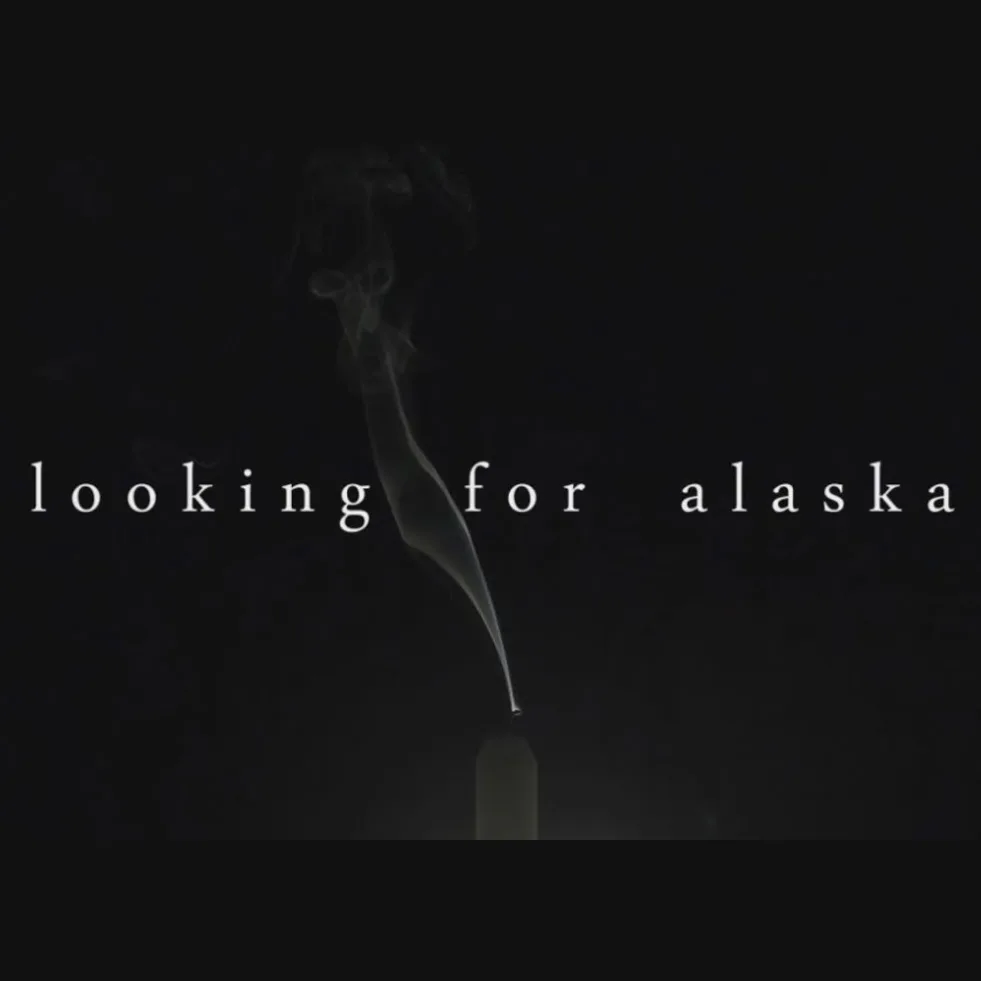 Looking for Alaska production design — logo